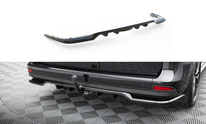 Diffusor Heckansatz passend für Mercedes T W420 schwarz Hochglanz