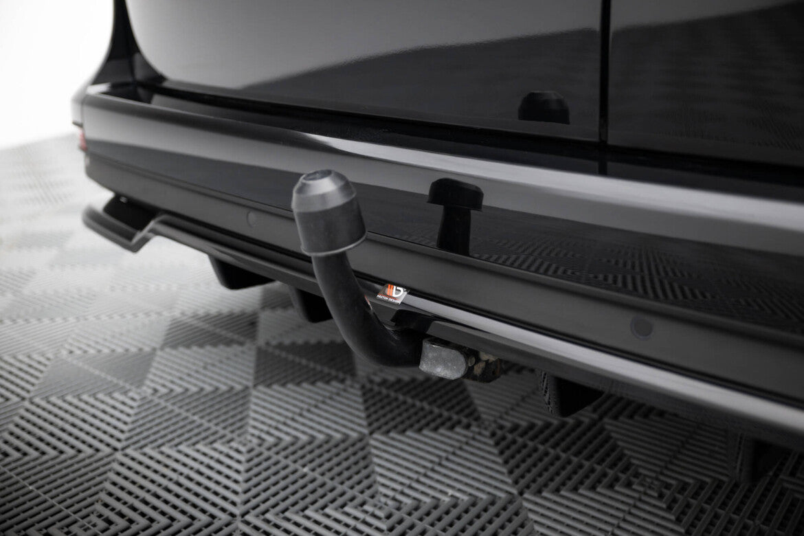 Diffusor Heckansatz passend für Mercedes T W420 schwarz Hochglanz