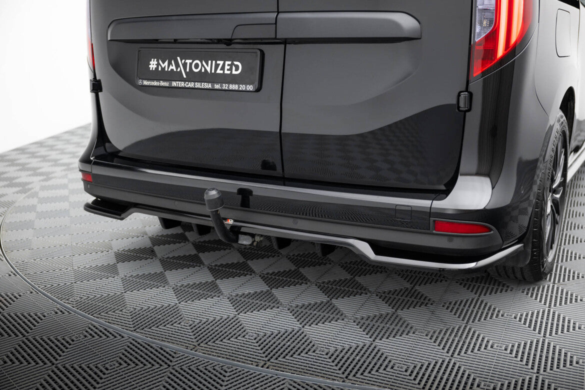 Diffusor Heckansatz passend für Mercedes T W420 schwarz Hochglanz