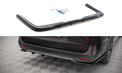 Diffusor Heckansatz passend für Mercedes V-Klasse AMG-Line W447 FL schwarz Hochglanz