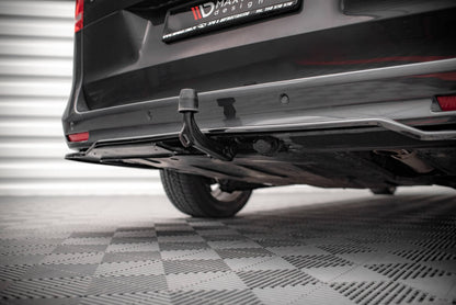 Diffusor Heckansatz passend für Mercedes V-Klasse AMG-Line W447 FL schwarz Hochglanz