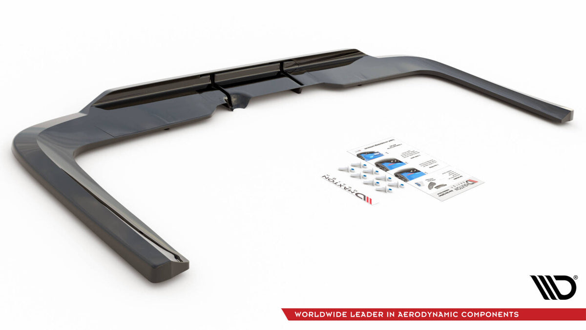 Diffusor Heckansatz passend für Mercedes V-Klasse AMG-Line W447 FL schwarz Hochglanz