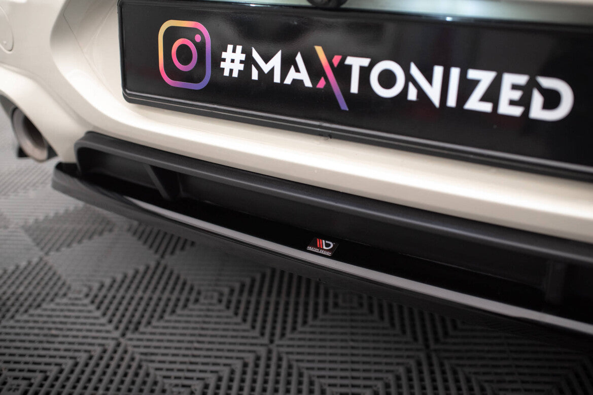Diffusor Heckansatz passend für Mini Cooper Clubman John Cooper Works F54 FL schwarz Hochglanz