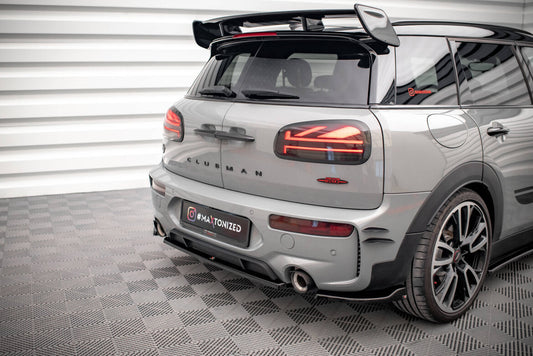 Diffusor Heckansatz passend für Mini Cooper Clubman John Cooper Works F54 FL schwarz Hochglanz