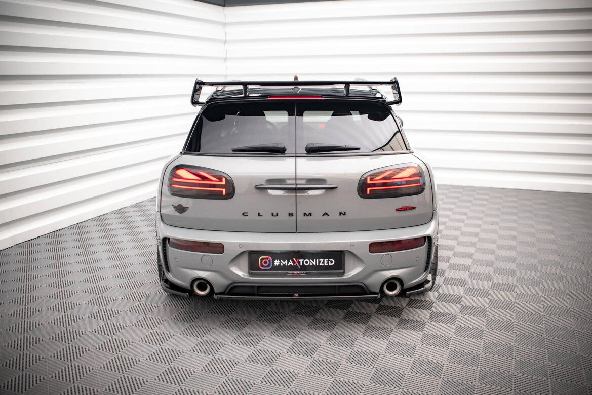 Diffusor Heckansatz passend für Mini Cooper Clubman John Cooper Works F54 FL schwarz Hochglanz