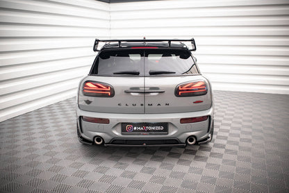 Diffusor Heckansatz passend für Mini Cooper Clubman John Cooper Works F54 FL schwarz Hochglanz