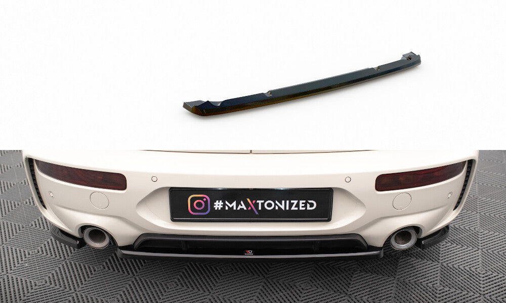 Diffusor Heckansatz passend für Mini Cooper Clubman John Cooper Works F54 FL schwarz Hochglanz