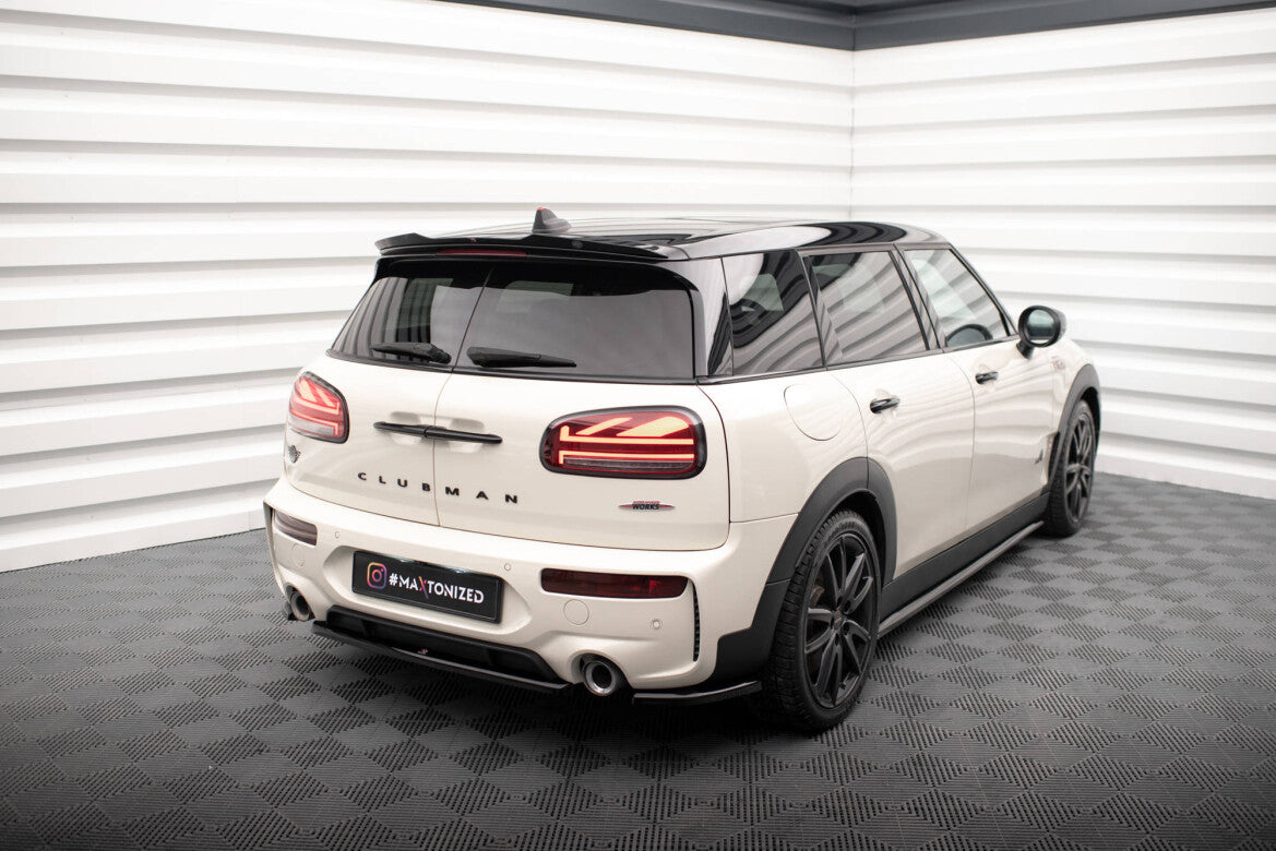 Diffusor Heckansatz passend für Mini Cooper Clubman John Cooper Works F54 FL schwarz Hochglanz