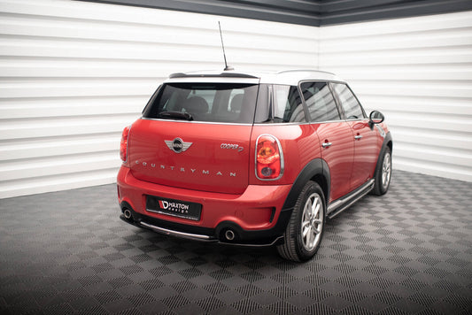 Diffusor Heckansatz passend für Mini Cooper Countryman R60 FL schwarz Hochglanz