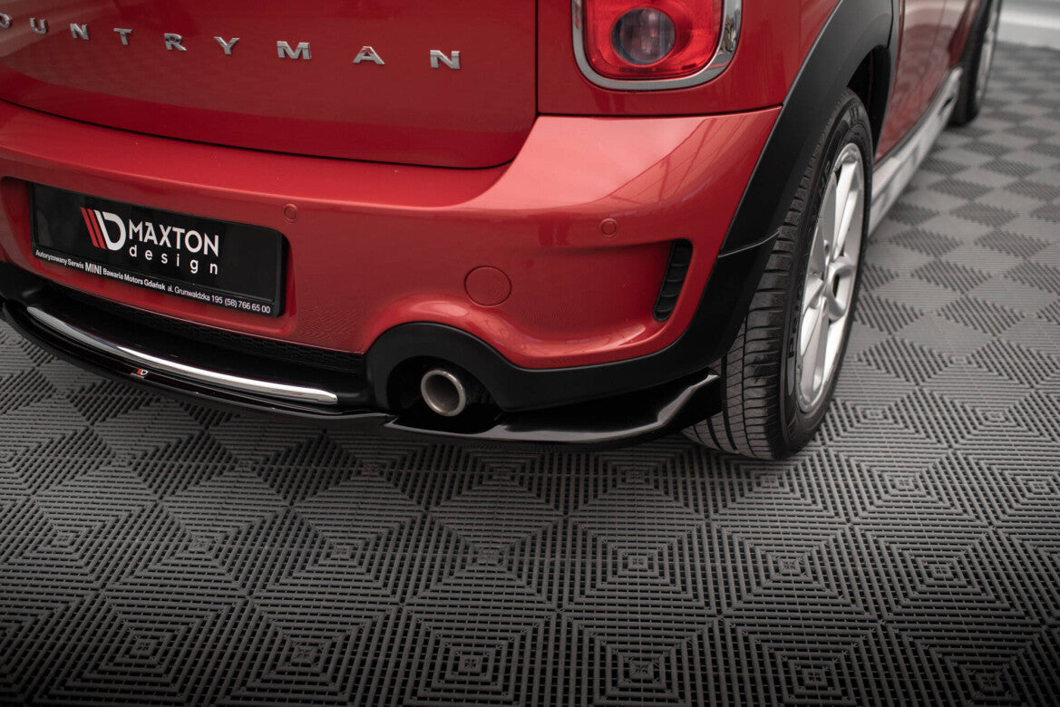 Diffusor Heckansatz passend für Mini Cooper Countryman R60 FL schwarz Hochglanz