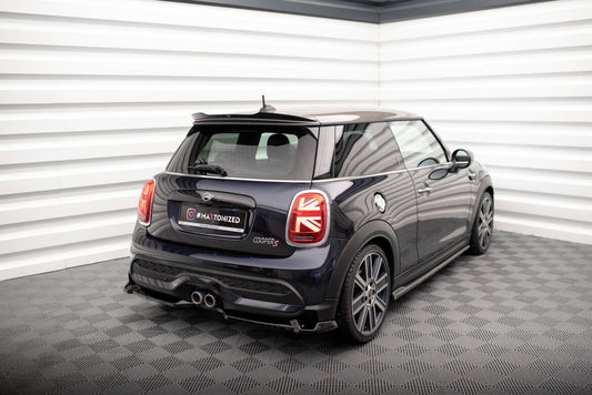 Diffusor Heckansatz passend für Mini Cooper S F56 FL schwarz Hochglanz