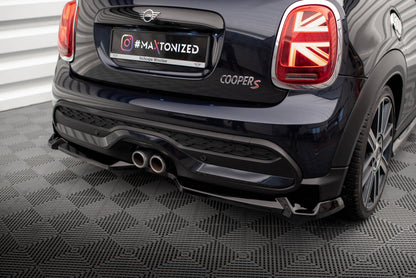 Diffusor Heckansatz passend für Mini Cooper S F56 FL schwarz Hochglanz