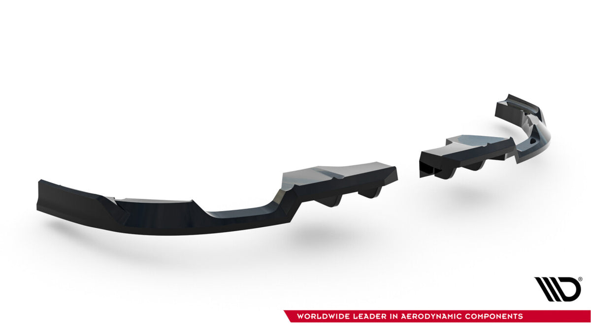 Diffusor Heckansatz passend für Mini Countryman JCW U25 schwarz Hochglanz