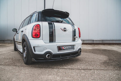 Diffusor Heckansatz passend für Mini Countryman Mk1 JCW schwarz matt
