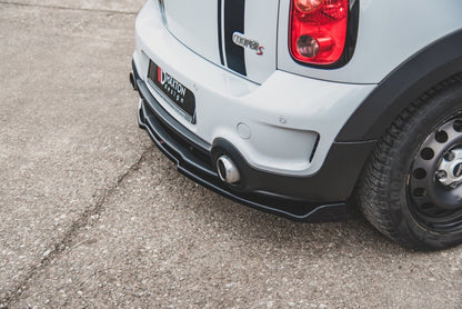 Diffusor Heckansatz passend für Mini Countryman Mk1 JCW schwarz matt