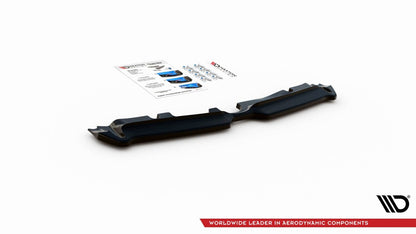 Diffusor Heckansatz passend für Mini Countryman Mk2 F60 JCW schwarz Hochglanz