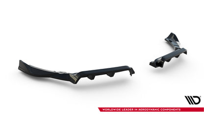 Diffusor Heckansatz passend für Porsche 718 Cayman GTS 982c schwarz Hochglanz