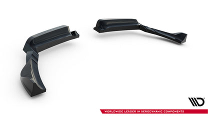 Diffusor Heckansatz passend für Porsche 718 Cayman GTS 982c schwarz Hochglanz