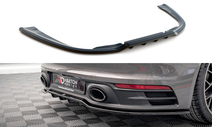 Diffusor Heckansatz passend für Porsche 911 Carrera 4S 992 schwarz Hochglanz