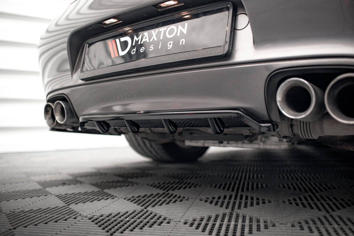 Diffusor Heckansatz passend für Porsche 911 Carrera / Carrera GTS 997 FL schwarz Hochglanz