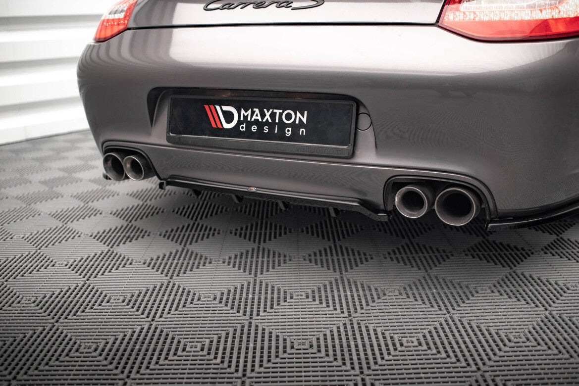 Diffusor Heckansatz passend für Porsche 911 Carrera / Carrera GTS 997 FL schwarz Hochglanz