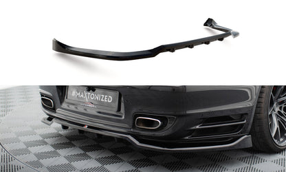 Diffusor Heckansatz passend für Porsche 911 Turbo 997 schwarz Hochglanz