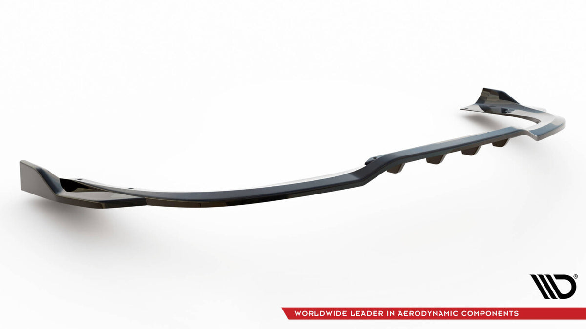Diffusor Heckansatz passend für Porsche 911 Turbo S 992 schwarz Hochglanz
