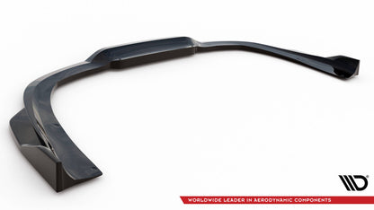 Diffusor Heckansatz passend für Porsche 911 Turbo S 992 schwarz Hochglanz