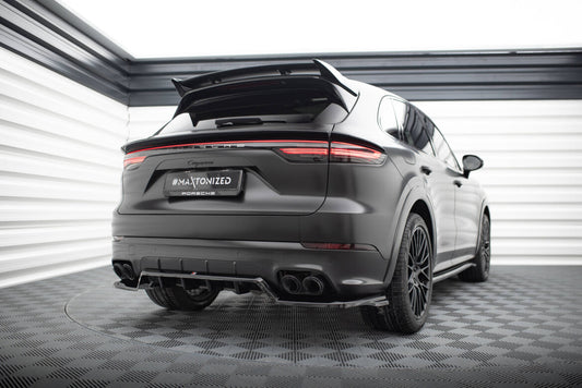 Diffusor Heckansatz passend für Porsche Cayenne Sport Design Mk3 schwarz Hochglanz
