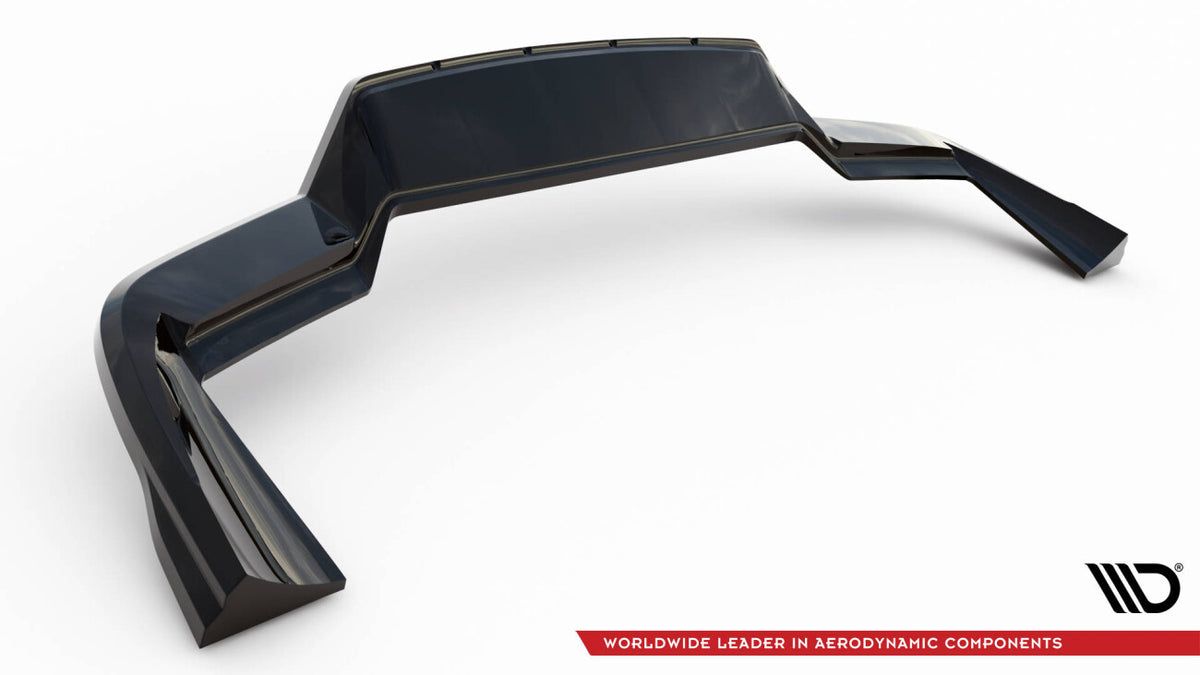 Diffusor Heckansatz passend für Porsche Cayenne Sport Design Mk3 schwarz Hochglanz