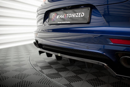 Diffusor Heckansatz passend für Porsche Panamera GTS Sport Turismo 971 FL schwarz Hochglanz