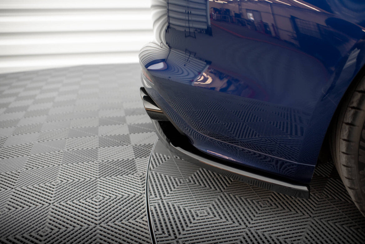 Diffusor Heckansatz passend für Porsche Panamera GTS Sport Turismo 971 FL schwarz Hochglanz