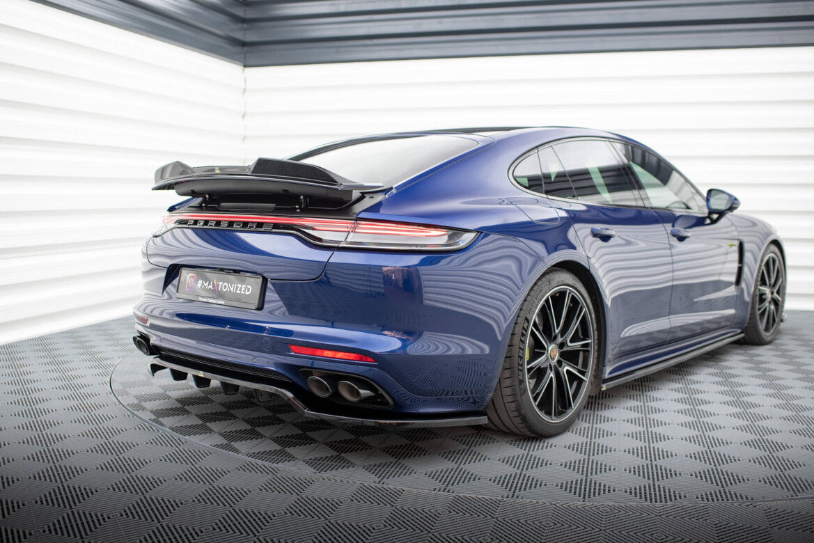 Diffusor Heckansatz passend für Porsche Panamera GTS Sport Turismo 971 FL schwarz Hochglanz