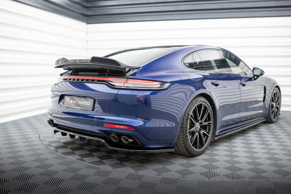 Diffusor Heckansatz passend für Porsche Panamera GTS Sport Turismo 971 FL schwarz Hochglanz