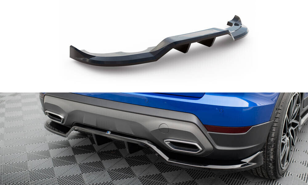 Diffusor Heckansatz passend für Seat Arona FR Mk1 FL schwarz Hochglanz