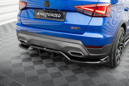 Diffusor Heckansatz passend für Seat Arona FR Mk1 FL schwarz Hochglanz