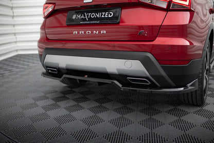 Diffusor Heckansatz passend für Seat Arona FR Mk1 schwarz Hochglanz