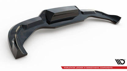 Diffusor Heckansatz passend für Seat Arona FR Mk1 schwarz Hochglanz