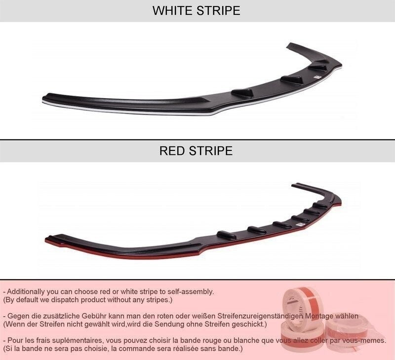 Diffusor Heckansatz passend für Seat Ibiza 4 SportCoupe (vor FL) Carbon Look