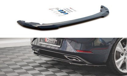 Diffusor Heckansatz passend für Seat Leon FR Hatchback Mk4 schwarz Hochglanz