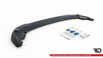 Diffusor Heckansatz passend für Seat Leon FR Hatchback Mk4 schwarz Hochglanz