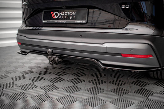 Diffusor Heckansatz passend für Skoda Enyaq iV Carbon Look