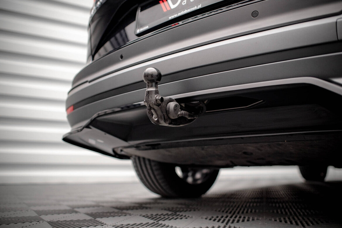 Diffusor Heckansatz passend für Skoda Enyaq iV Carbon Look