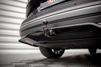 Diffusor Heckansatz passend für Skoda Enyaq iV Carbon Look