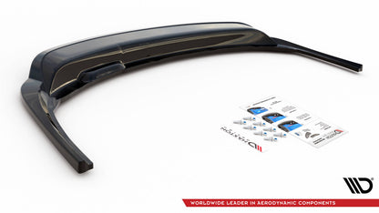 Diffusor Heckansatz passend für Skoda Fabia Combi Mk3 FL schwarz Hochglanz