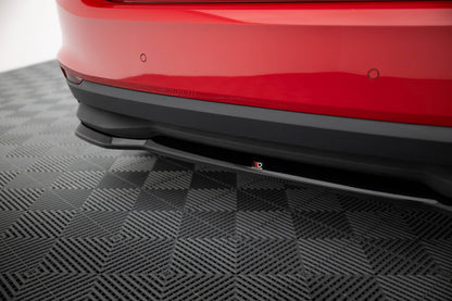 Diffusor Heckansatz passend für Skoda Fabia Mk4 schwarz Hochglanz