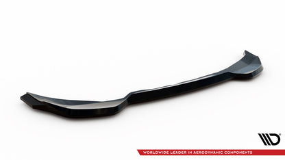 Diffusor Heckansatz passend für Skoda Fabia Mk4 schwarz Hochglanz