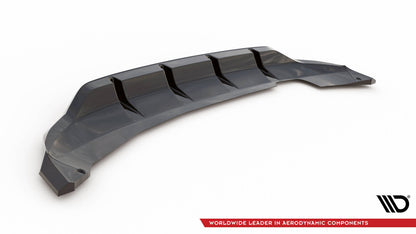 Diffusor Heckansatz passend für Skoda Fabia Monte Carlo Mk4 schwarz Hochglanz