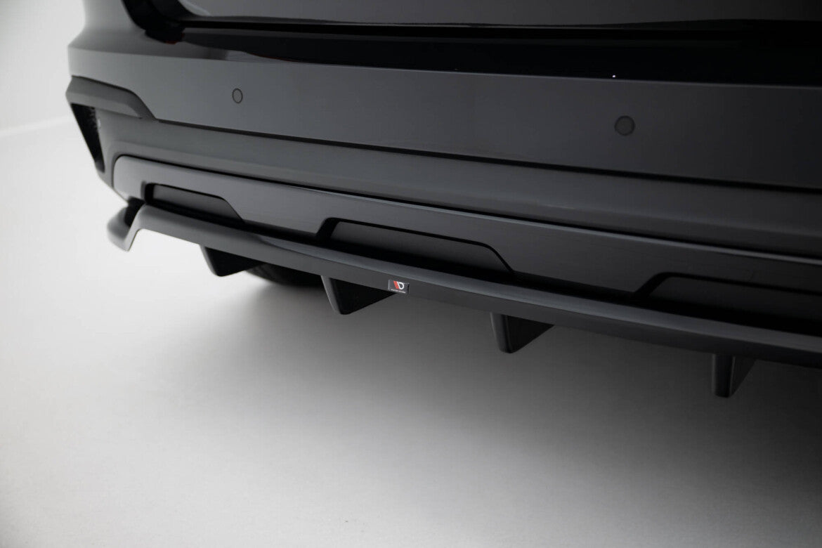 Diffusor Heckansatz passend für Skoda Kamiq Monte Carlo Mk1 FL schwarz Hochglanz
