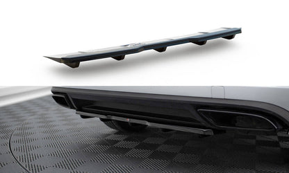 Diffusor Heckansatz passend für Skoda Kodiaq RS Mk1 / Mk1 FL schwarz Hochglanz